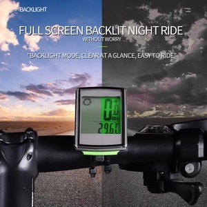 Bike Universal Backlight Speedometer Waterproof Wireless Bicycle <strong>Computer</strong> with Stop Watch - Product Image 5