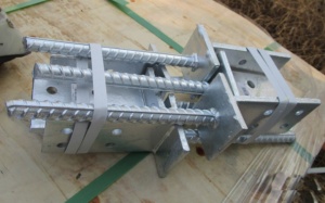 Nhúng nóng mạ kẽm kim loại <span class=keywords><strong>t</strong></span> Loại hàng rào bài Neo hỗ trợ - Product Image 6