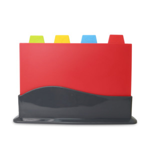 Kitchenware Good Quality Life Kitchen Accessories Cooking Tools PP Plastic Cutting Board 4 Pieces