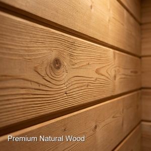 Sauna extérieur en <span class=keywords><strong>bois</strong></span> de pin blanc, directement de l'usine, avec poêle à <span class=keywords><strong>bois</strong></span>, option abordable pour plusieurs utilisateurs - Product Image 2