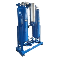 Sécheur d'air à adsorption régénérative micro-thermique à double tour pour air comprimé, point de rosée -40°C, contrôle PLC, pour la transformation alimentaire