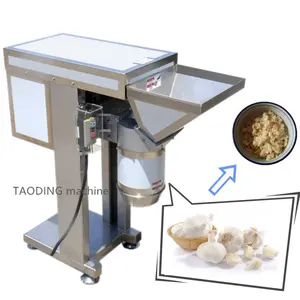 Chinese taro mince garlic crusher commercial tomato paste processing machine tomato sauce processing machine colloid mill