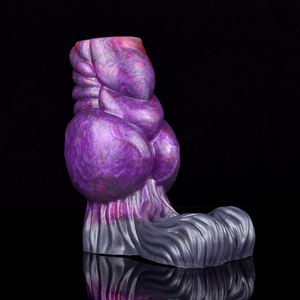 NNSX Großhandel Wiederverwendbare Penis-Hülle Großer Tier-Dildo Penis-Hülle Penisring Ejakulations-Verzögerer Wiederverwendbares Kondom - Product Image 5