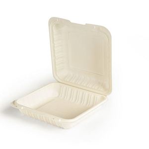 Boîte à lunch jetable en PP/MFPP à charnière, type clamshell, pour la préparation des repas, à emporter, contenants alimentaires portables en plastique - Product Image 5