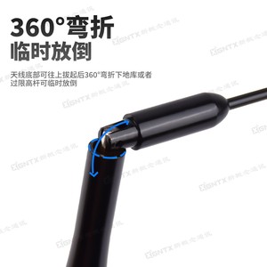 เสาอากาศรถยนต์ Surmen รุ่น SM-510B ขนาด 70 มม. กำลังขยายสูง 3.2/5.5dBi ดีไซน์โลหะสำหรับติดตั้งในรถยนต์ - Product Image 5