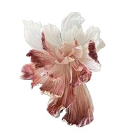 Fleurs artificielles en papier faites à la main réalistes, grande taille, colorées, décoratives, mariage, Noël, fête des mères