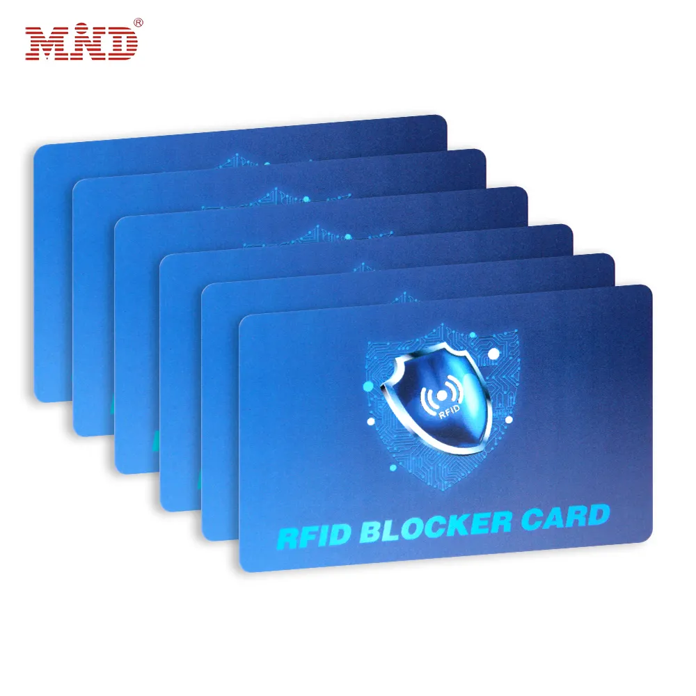 Thẻ Bảo Vệ Thẻ Tín Dụng Và Thẻ Ghi Nợ Chống Trượt Thẻ Chặn RFID Thẻ Chặn RFID An Ninh Tự Động