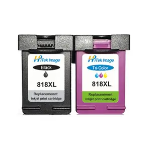 HiTek Compatible HP 818XL 818 XL Ink Cartridge For CC641 CC643 F2530 F2545 2560 F2563 F2568 F4240 F4280 F4288 Printer