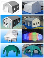 Tente gonflable commerciale faite sur commande de dôme d'air de yourte de tente de bulle de vente chaude pour des événements
