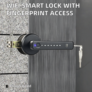 Wifi-kiểm soát khóa thông minh Vân Tay Kỹ Thuật Số Màn hình cảm ứng bàn phím cho nhà RV nhà để xe/xe Linux dựa trên điện tử thông minh Chìa khóa cửa - Product Image 2