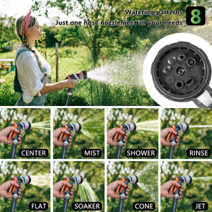 Cao cấp 100 <span class=keywords><strong>ft</strong></span> vườn Hose với vòi phun 304 thép không gỉ gỉ bằng chứng linh hoạt vòi nước 100ft vườn Hose Reel - Product Image 3