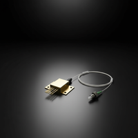 Module de diode laser à fibre nanoseconde 1535 nm, puissance de pointe 1 kW, largeur d'impulsion réglable, source optique compacte pour LiDAR