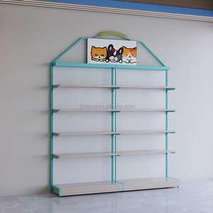 Negozio di animali professionali espositore con serpente servizio di Design personalizzato alla moda di colore blu Popup <span class=keywords><strong>Shop</strong></span> grazioso Interior Design del negozio al dettaglio - Product Image 4