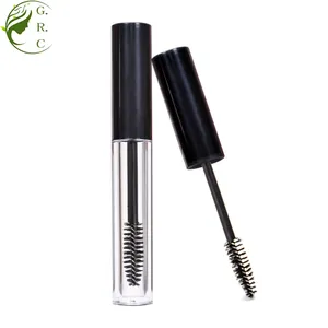 Z High Quality Black 10ML Frosted Nude Clear Brow Lash Eyelash Serum Bottles Empty Mascara Container Bottle Tubes With Brush