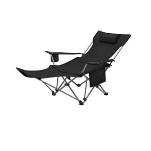 Chaise de camping Oxford portable en plein air chaise pliante ultra légère pour voyage randonnée pique-nique plage chaise de pêche - Product Image 4