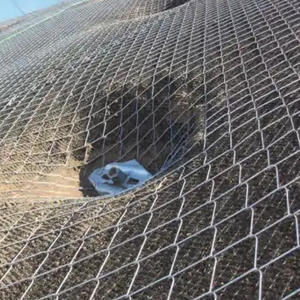 Rollos de Malla Galvanizada Recubierta de PVC de 3.0 mm, Paneles de Cerca de Alambre Ciclón, Cerca de Eslabones de Cadena - Product Image 5