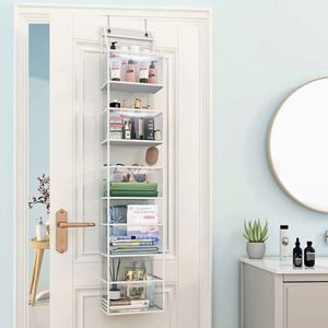 Organizador Colgante Transparente de PVC con 5 Estantes, Bolsa de Almacenamiento para Puerta, para Armario y Sala de Estar - Product Image 2