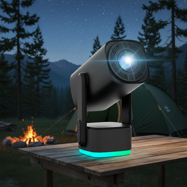2025 JUNUO Best Selling Outdoor Projector K2 Mini Portable Led Projector 180 Ansi AUTO Focus Android 11 4K Wifi Home Theater