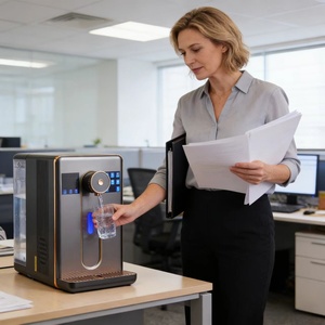 Máquina de Agua Hidrogenada para la Recuperación Deportiva 2025, Salida de 1.2PPH, Diseño de Tanque Portátil con Drenaje Inteligente para Gimnasio y Clínica - Product Image 1