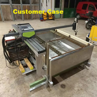 Moteur pas à pas haute précision à bas prix 1010 1015 1315 en acier pour mini-machine de découpe plasma CNC, engrenage 220V, garantie 1 an