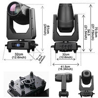 Projecteur Beam 420 Sharpy, lumière mobile à faisceau, étanche IP66, pour église, club, scène, DJ, discothèque