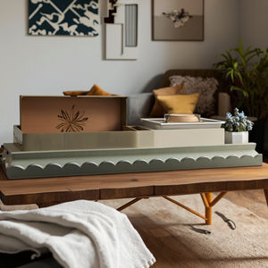 حامل ماهجونغ خشبي مخصص متعدد الأشكال من خشب الزان للعرض - Product Image 1