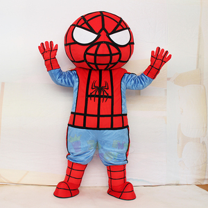 Costume da Mascotte Spiderman Rosso e Blu, Tuta di <span class=keywords><strong>Spider</strong></span>-Man, Costumi di <span class=keywords><strong>Spider</strong></span>-Man, Abbigliamento per Cosplay - Product Image 2
