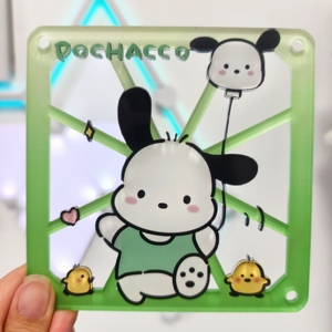 Nắp quạt nhựa 120mm để tăng tính thẩm mỹ và bảo vệ quạt máy tính cũng có sẵn trong các kích thước 140mm 240mm 360mm - Product Image 2