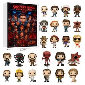 <span class=keywords><strong>Nouvelle</strong></span> vente flash K-POP Stranger Things Boîte mystère Pendentif Arbre de Noël Pendentif décoratif Cadeau Demon Slayer Film Thème TV Âge 14+ - Product Image 3