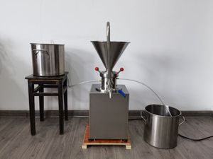 Broyeur de beurre de noix multifonctionnel, machine à broyer finement les arachides, la pâte de chili, la confiture de fruits pour la transformation alimentaire HJ-MJC80 - Product Image 6