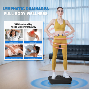 <span class=keywords><strong>Plateforme</strong></span> d'Exercice <span class=keywords><strong>Vibrante</strong></span> <span class=keywords><strong>4D</strong></span> Courbe Ultra-Mince Verticale pour Musculation et Perte de Poids - Vente en Gros - Product Image 2