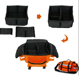 Bolsa de médico de gran capacidad personalizada, paquete médico, bolsa de emergencia para medicina, bolsa médica para traumatismos familiares, botiquín básico de primeros auxilios - Product Image 6