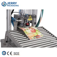 Machine de remplissage et de bouchage semi-automatique pour sachets Bag-in-Box, jus aseptique, eau, vin rouge, lait, huile, sachets debout, sachets à bec verseur
