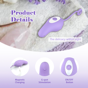 Vibrateur portable à télécommande pour couples, jouets sexuels pour adultes pour femmes, longue <span class=keywords><strong>distance</strong></span> avec stimulateur de lapin pour le point G - Product Image 4