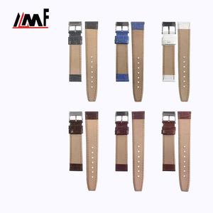 นาฬิกาสายหนังวัวขนาด16/18/20มม. กันน้ำสไตล์อิตาลีมีสีฟ้าใส่สบายใช้กับนาฬิกาข้อมือ - Product Image 5