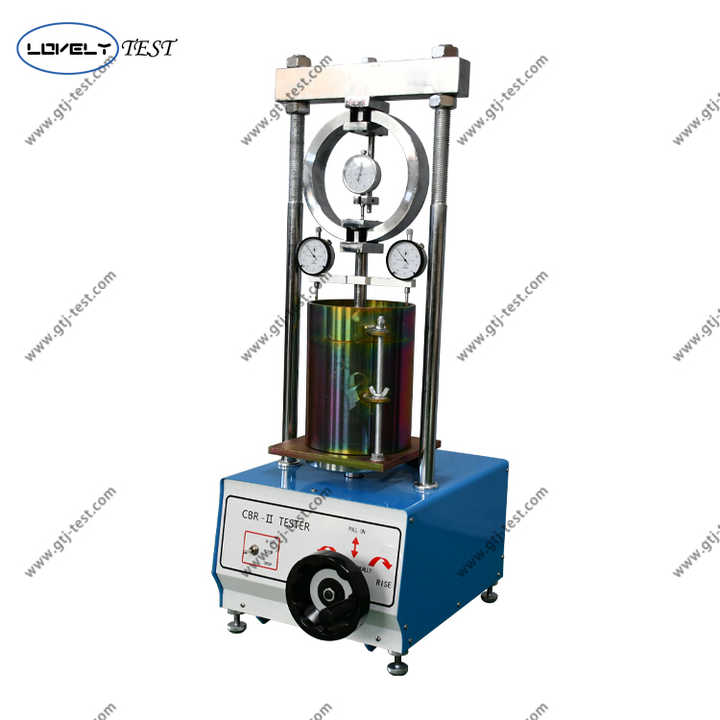 Motorized Soil Testing Equipment CBR Test Machine and CBR Mold 50kn ...