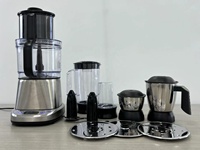 Mixeur Électrique 220V Cuisine 3.5L Acier Inoxydable 1300W Multifonction avec Bol Mélangeur et Broyeur