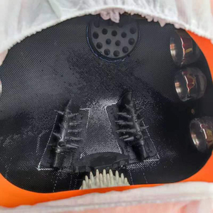 Modern Leather Spa Bed with Water Massage & Backwash Unit | Full-Body Shampoo Station for Hotel Bathroom Salon & Workshop Use - Product Image 3