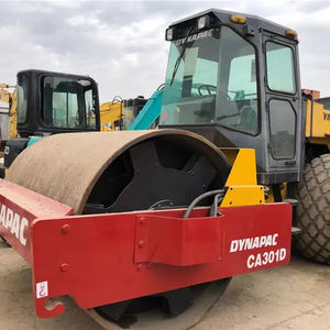 Rodillo Vibratorio de Un Solo Tambor Dynapac CA30 Usado, Compactador de Suelo de 12 Toneladas para Construcción - Product Image 1