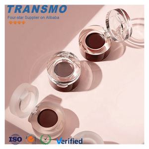 บรรจุภัณฑ์ครีมคุณภาพสูง ขวดใสสำหรับบลัชออน เทียนหอม ขวดครีมทรงกลม PETG คริสตัล พร้อมตัวอย่างฟรี - Product Image 1