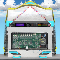 Égaliseur de scène stéréo professionnel DriveRack 360 VENU, processeur audio numérique, puissance 4 kW, équipement portable en métal pour le son