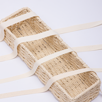 Ruban 100% coton, taille personnalisée, rouleau de coton naturel 20 mm, nœuds colorés pour emballages cadeaux, accessoires de robe