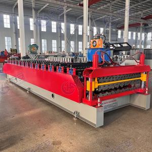 Máquina Automática para Prensar Tejas Trapezoidales para Proyectos de Techado con PLC, Caja de Cambios, Rodamientos, Bomba y Motor - Product Image 5