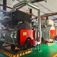 Ketel Uap Industri Berbahan Bakar Minyak/Gas 0.5-20 ton/jam, Berkinerja Tinggi, Hemat Biaya, dan Tanpa Pengawasan untuk Pengeringan Makanan
