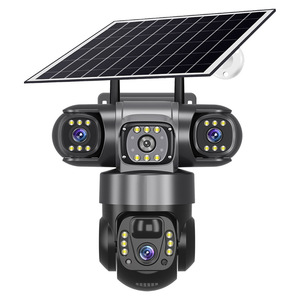 V380Pro Solar Camera 4G Outdoor Rotatable Surveillance With Solar Panel And Voice Intercom For Home Security - Product Image 3