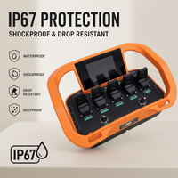 Control Remoto Inalámbrico TYC236 con Nivelación de un Solo Toque para Camión con Grapa para Troncos, IP67, 12V 24V, NOMI