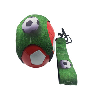 Kit de entrenamiento Equipo Solo Fútbol Balón de fútbol Kick Trainer con cinturón ajustable Práctica en solitario Manos libres Football Kick - Product Image 4
