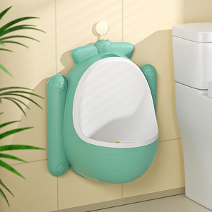 Orinal de pared Lebonni para niños, asiento de entrenamiento para ir al baño con brazos de apoyo y cubierta suave - Product Image 1
