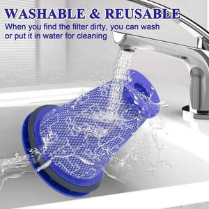 Grande boule cylindre pré moteur filtre aspirateur pièces de rechange pour Dysons CY18 CY22 CY23 CY24 CY25 DY75 DY77 DY78 - Product Image 6