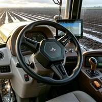Sistem Panduan Traktor Cerdas RTK GNSS Kemudi Otomatis untuk Efisiensi Pertanian Presisi